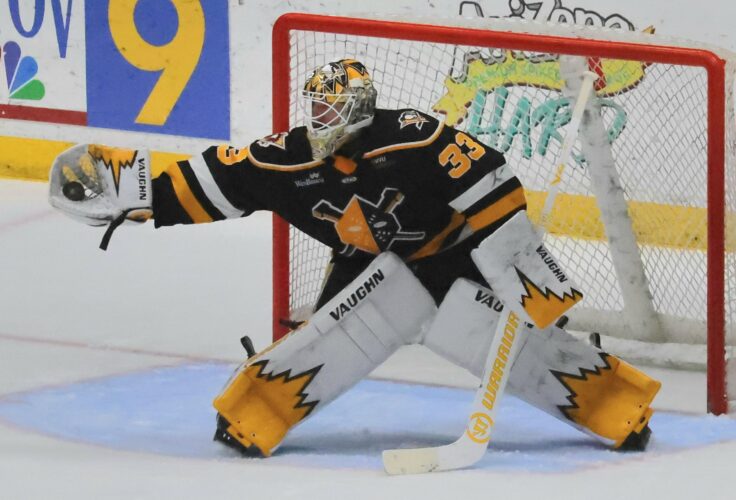 Gauthier Ties Shutout Record In 4-0 Blanking of Thunder